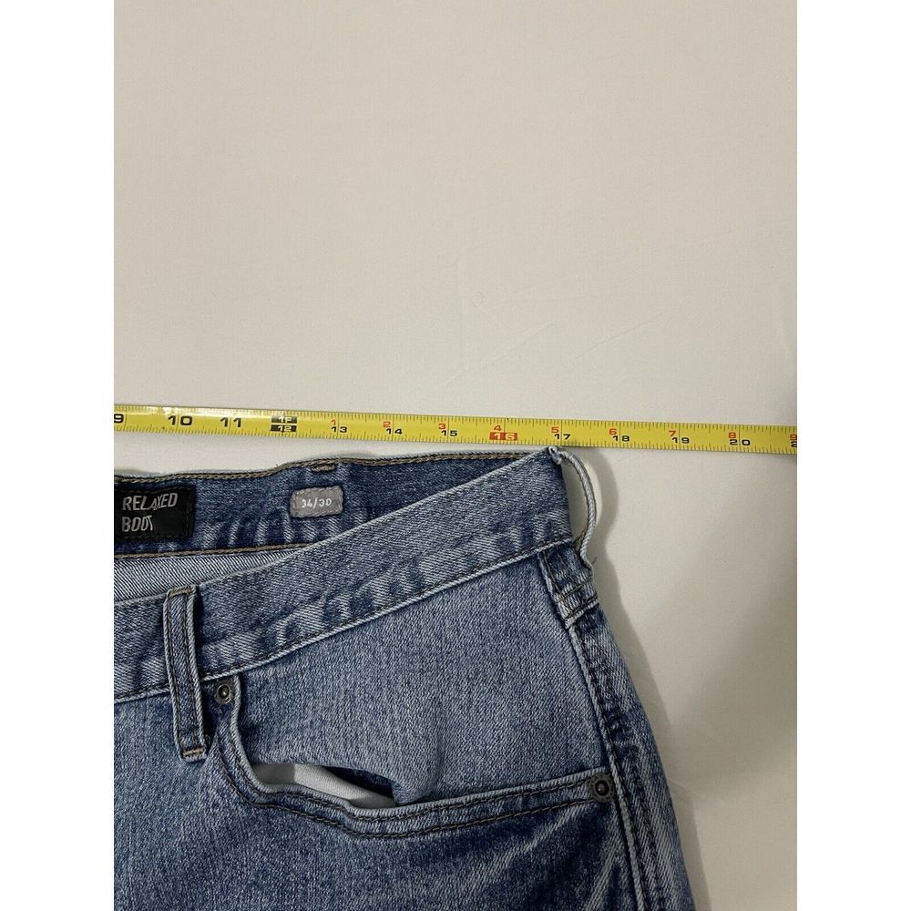Ariat Rebar M4 Relaxed Boot Jeans Men's Size 34x30 Medium Wash Denim Work - Picture 5 of 6